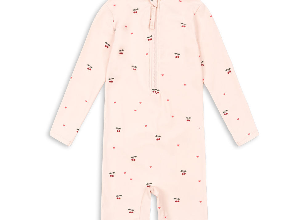 Konges Sløjd A/S UV ONESIES cherry coeur rose