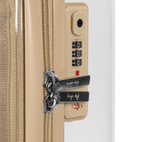 Konges Sløjd A/S TRAVEL SUITCASE lemon transparent