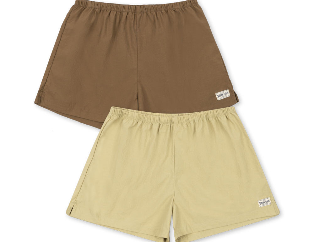 Konges Sløjd A/S WOVEN SHORTS & BLOOMERS pale olive green/ermine