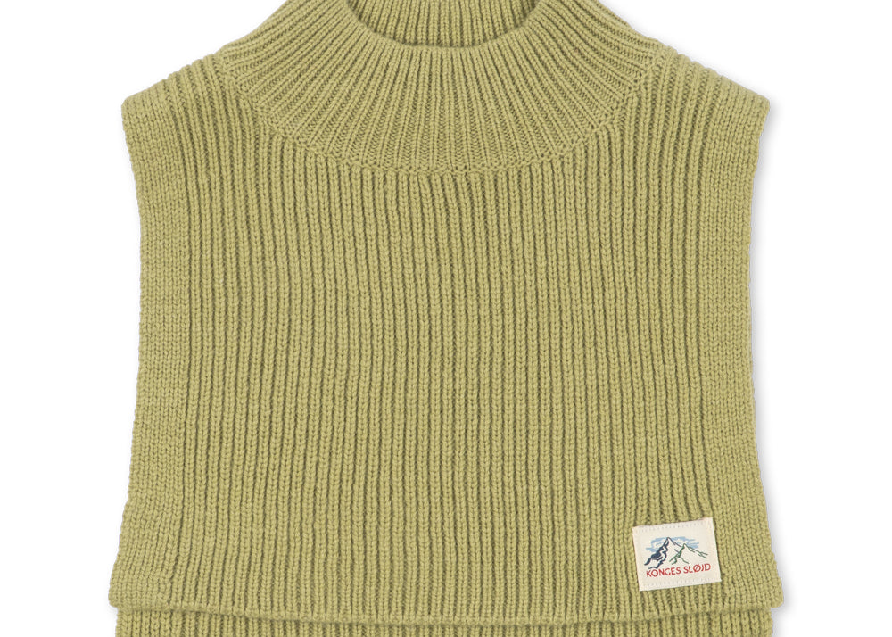 Konges Sløjd A/S NECKWARMER pale olive green