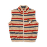 Konges Sløjd A/S TEDDY & FLEECE tangerine stripe