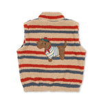 Konges Sløjd A/S TEDDY & FLEECE tangerine stripe