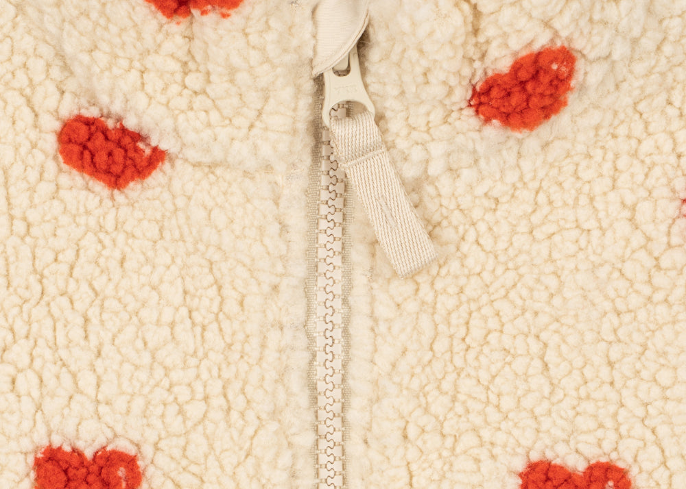 Konges Sløjd A/S TEDDY & FLEECE coeur amour