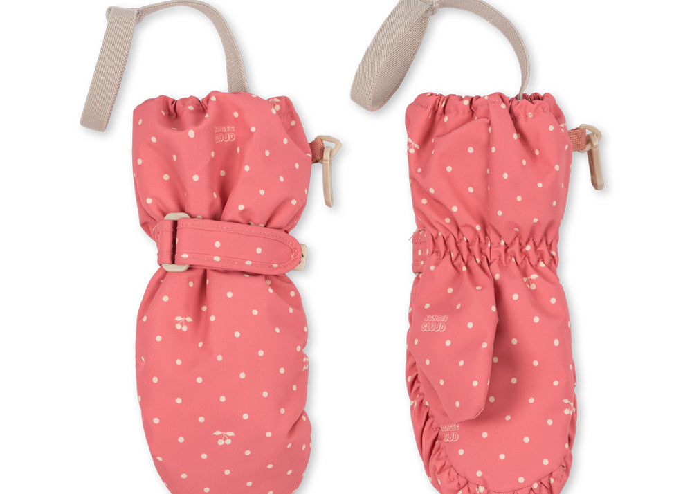 Konges Sløjd A/S GLOVES cherry berry dot