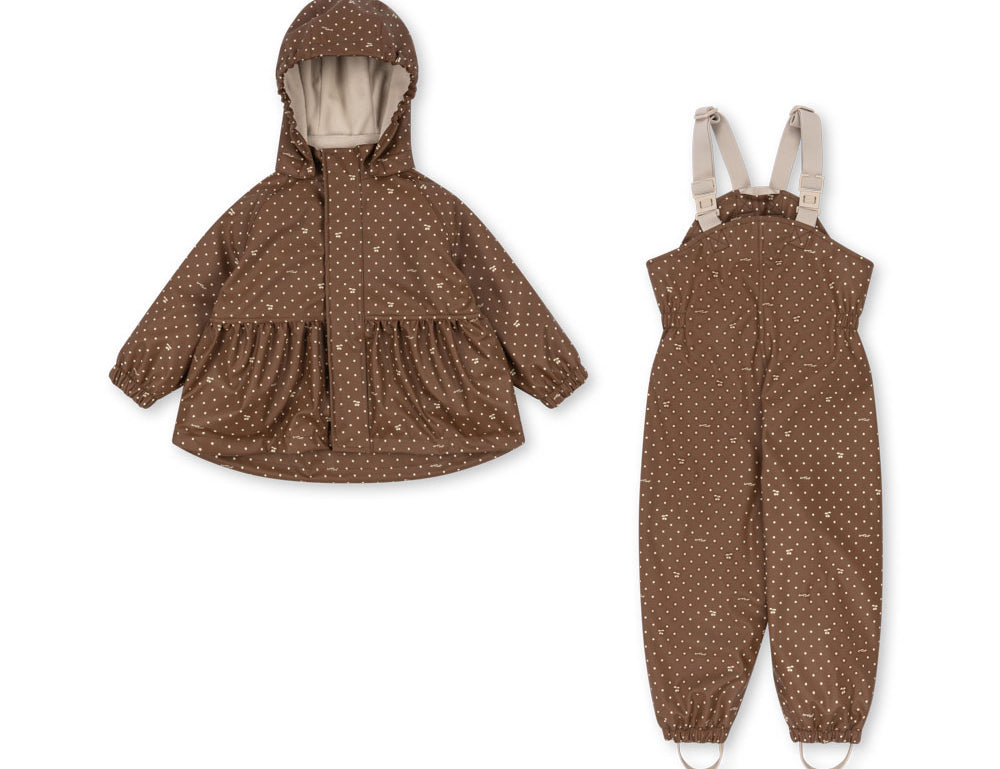 Konges Sløjd A/S RAINWEAR cherry dot marrone