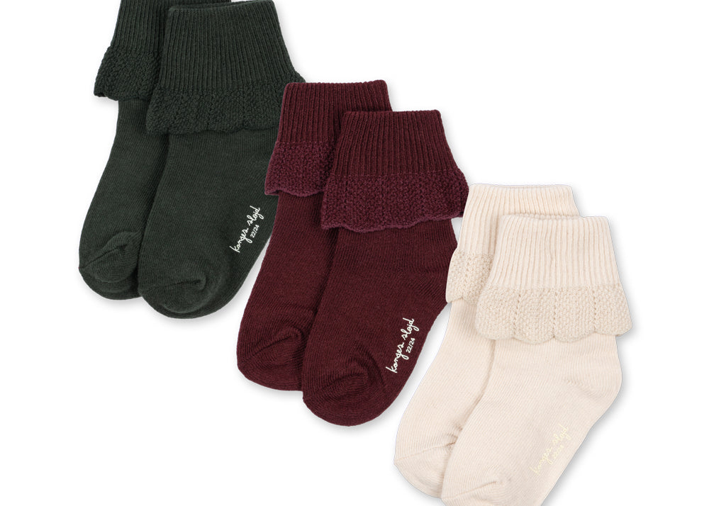 Konges Sløjd A/S SOCKS green mix