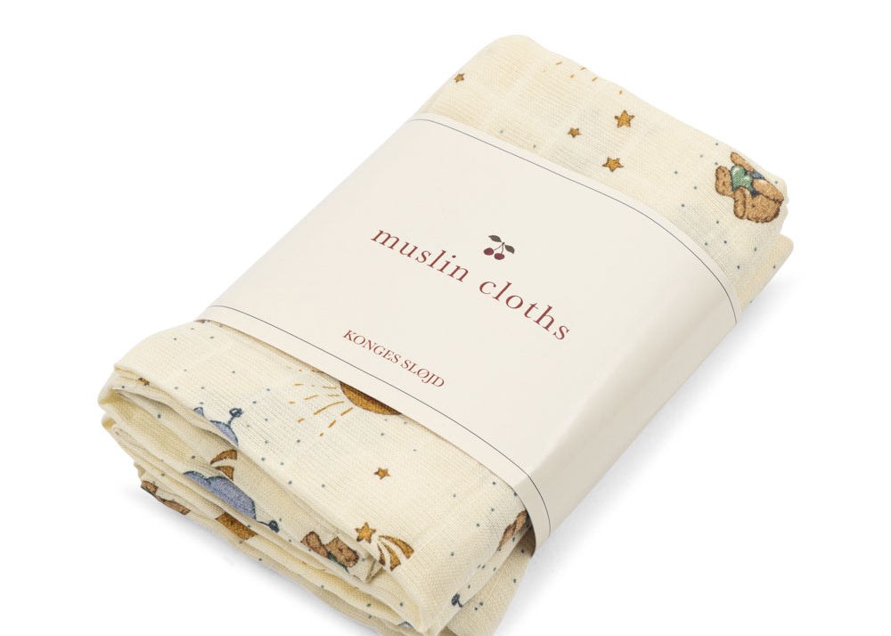 Konges Sløjd A/S MUSLIN CLOTHS cucciolo