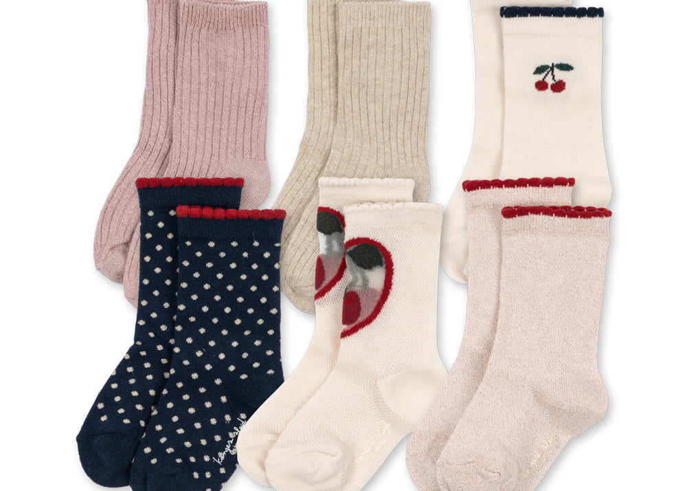 Konges Sløjd A/S SOCKS multi glitter