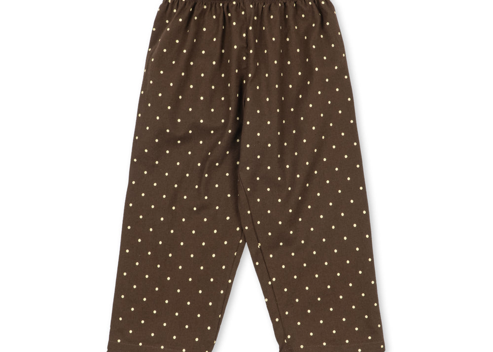 Konges Sløjd A/S WOVEN PANTS cocoa dot