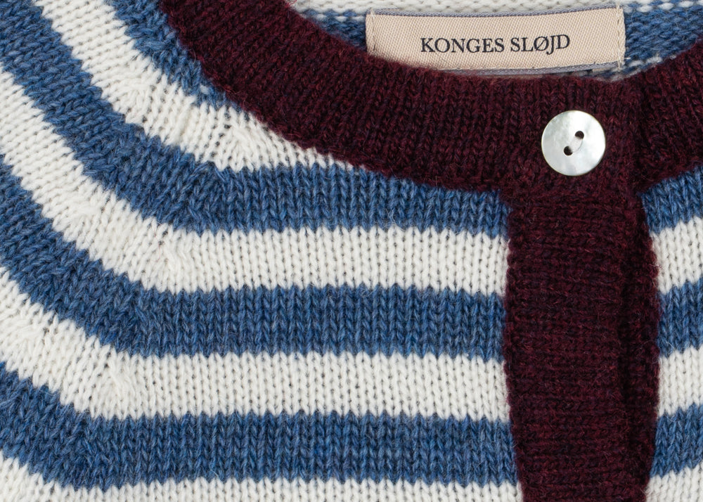Konges Sløjd A/S KNITTED CARDIGANS autumn stripe