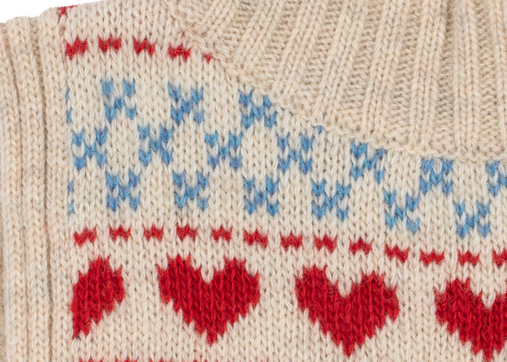 Konges Sløjd A/S NECKWARMER heart