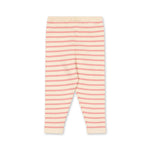 Konges Sløjd A/S KNITTED PANTS peony butter stripe