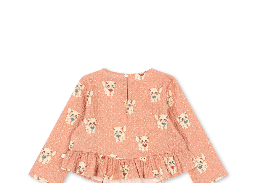 Konges Sløjd A/S WOVEN SHIRTS ciao miao rose