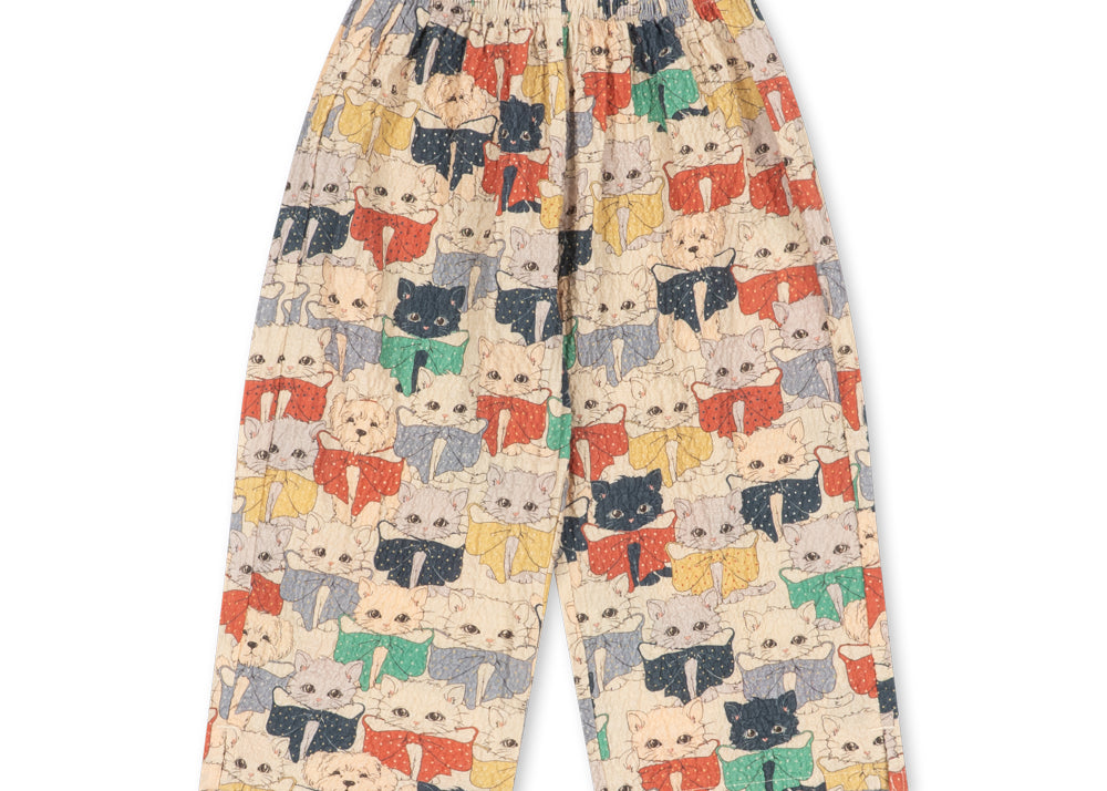 Konges Sløjd A/S WOVEN PANTS like cats and dogs