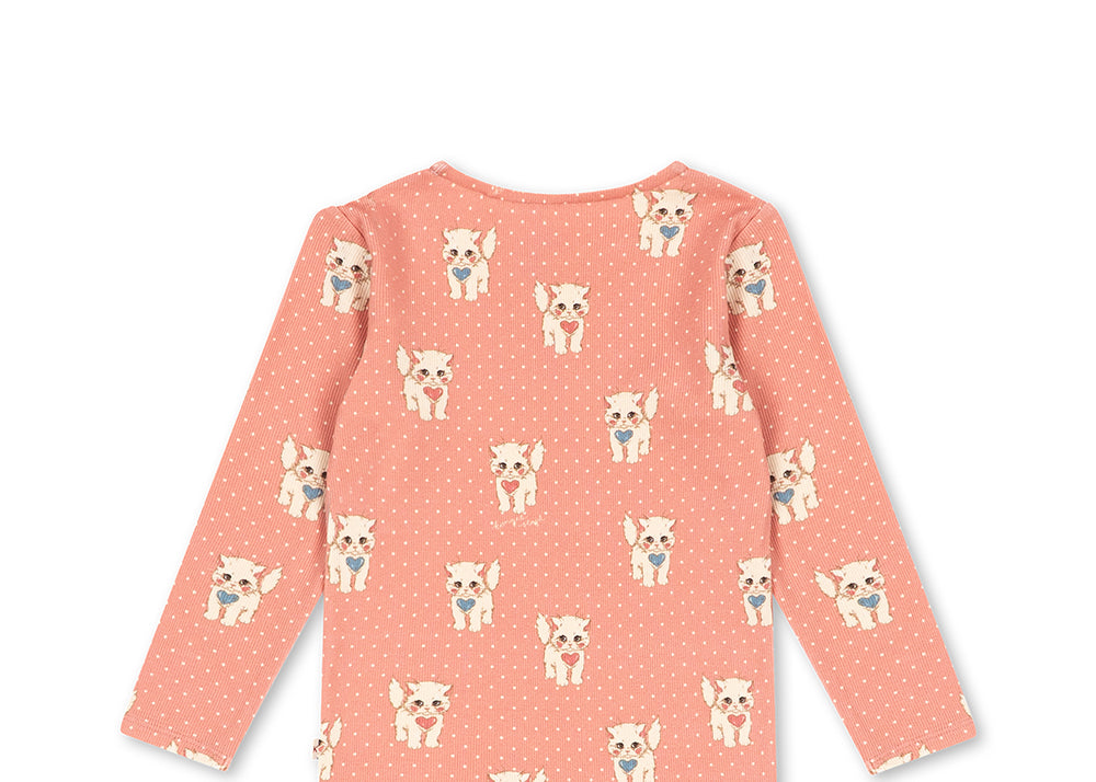 Konges Sløjd A/S JERSEY BLOUSES ciao miao rose