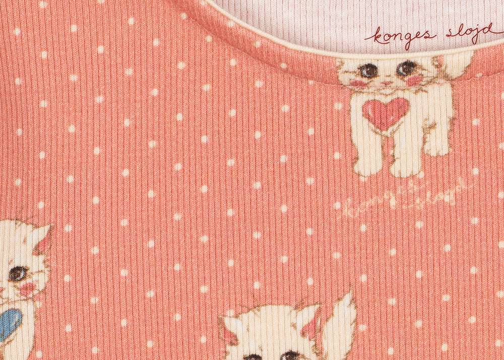 Konges Sløjd A/S JERSEY BLOUSES ciao miao rose
