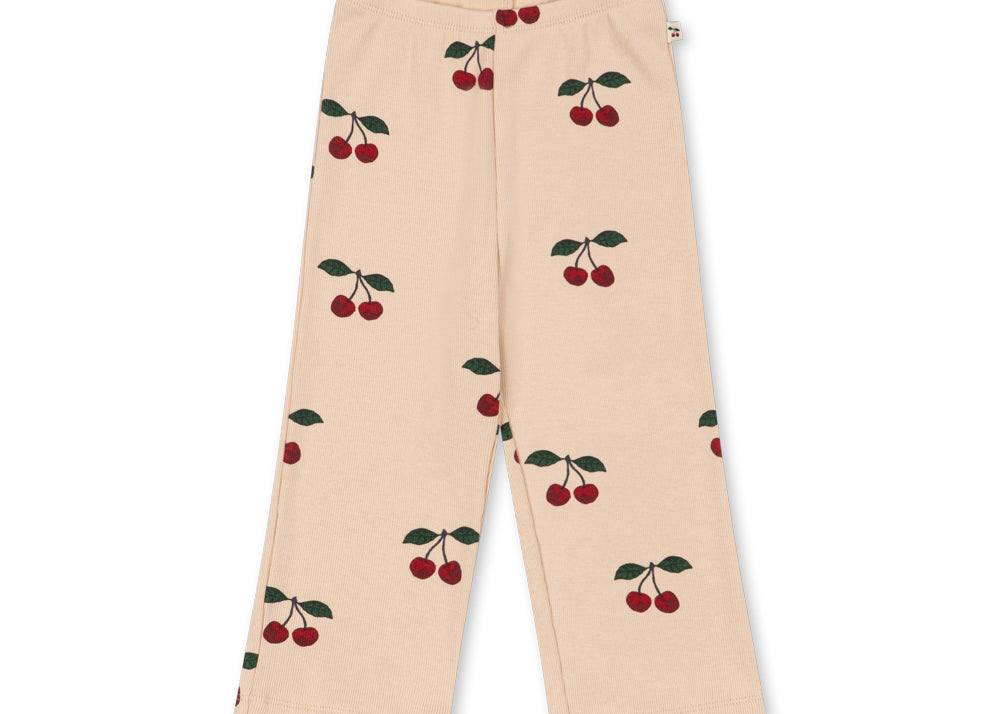 Konges Sløjd A/S JERSEY PANTS ma grande cerise