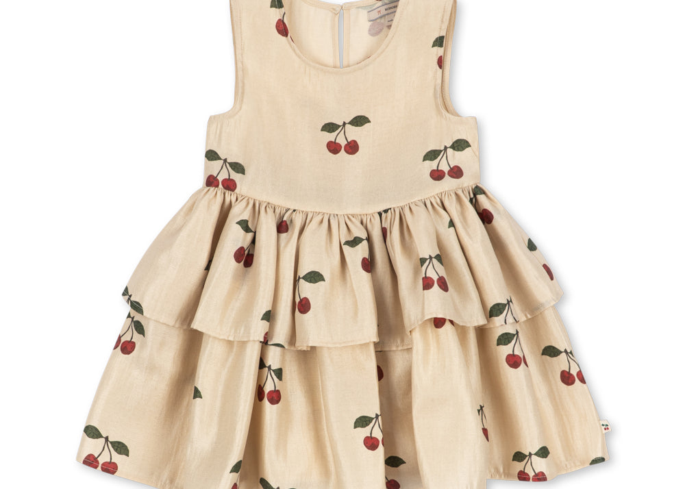 Konges Sløjd A/S WOVEN DRESSES ma grande cerise pearl