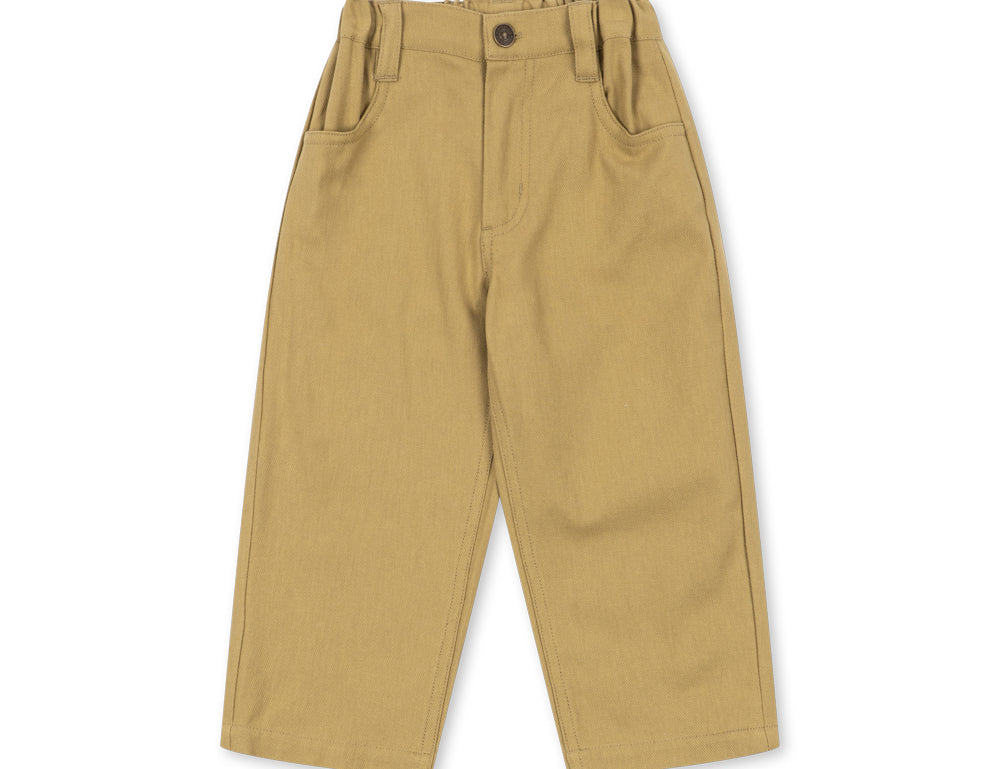 Konges Sløjd A/S WOVEN PANTS khaki