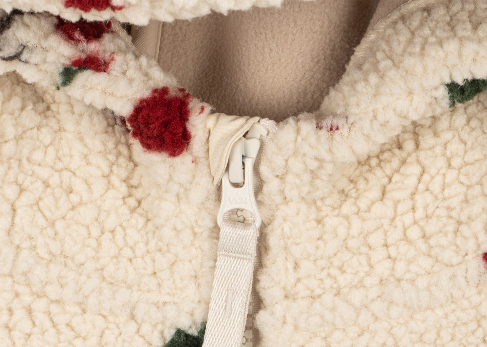 Konges Sløjd A/S TEDDY & FLEECE ma grande cerise