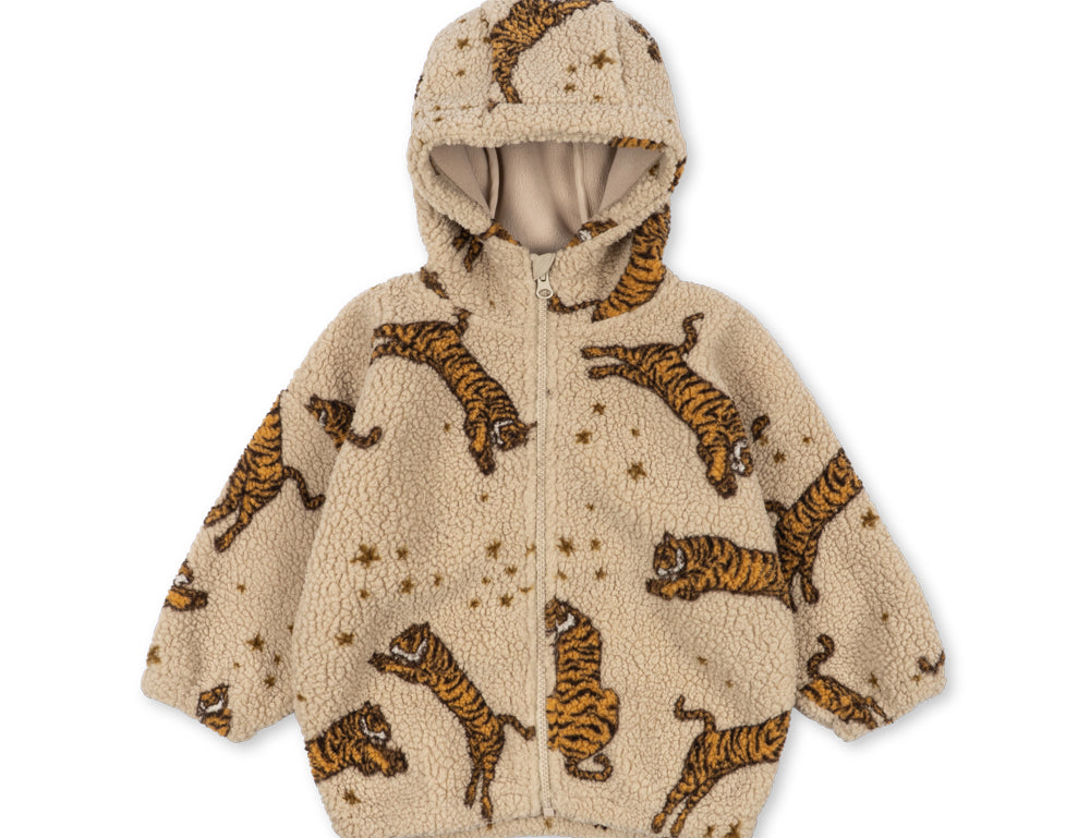 Konges Sløjd A/S TEDDY & FLEECE tiger