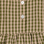 Konges Sløjd A/S WOVEN ROMPERS & JUMPSUITS avocado check