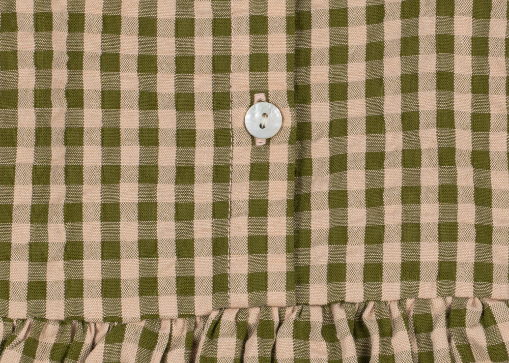 Konges Sløjd A/S WOVEN ROMPERS & JUMPSUITS avocado check