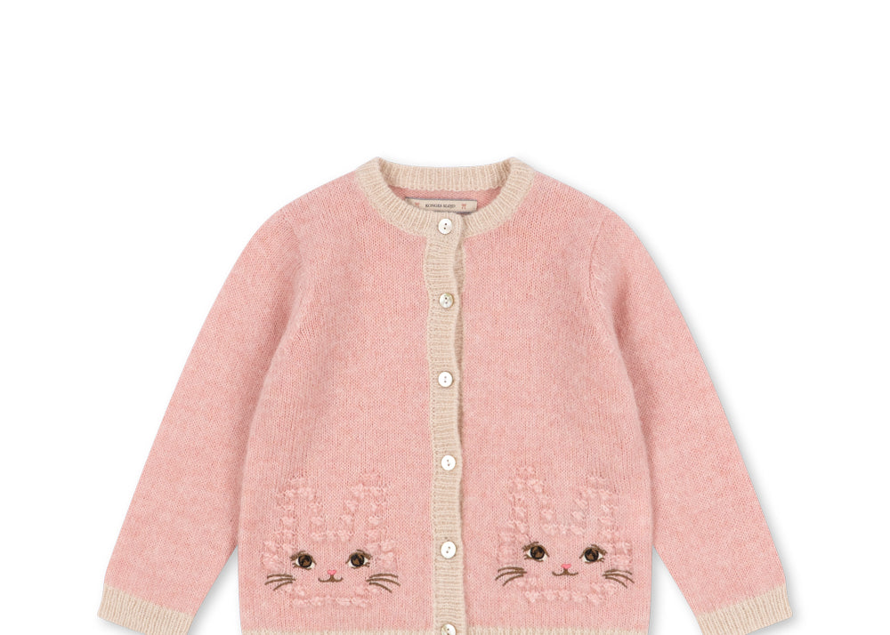 Konges Sløjd A/S KNITTED CARDIGANS silver pink