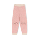 Konges Sløjd A/S KNITTED PANTS silver pink