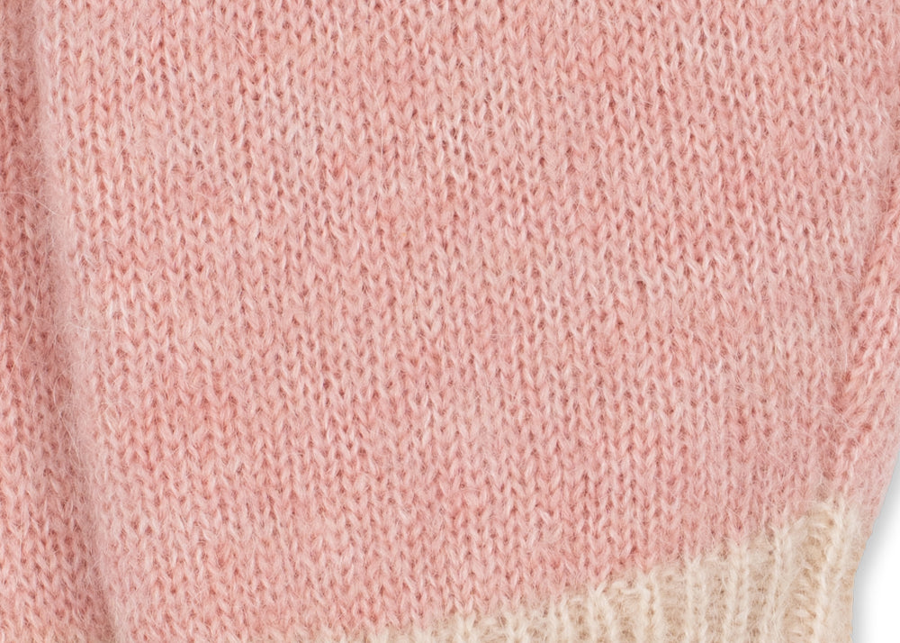 Konges Sløjd A/S KNITTED PANTS silver pink