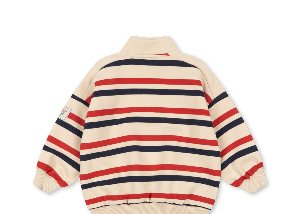 Konges Sløjd A/S JERSEY BLOUSES tangerine stripe