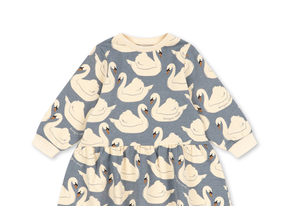 Konges Sløjd A/S JERSEY DRESSES swan
