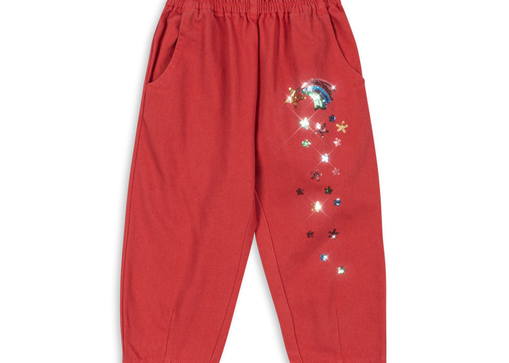 Konges Sløjd A/S WOVEN PANTS cardinal