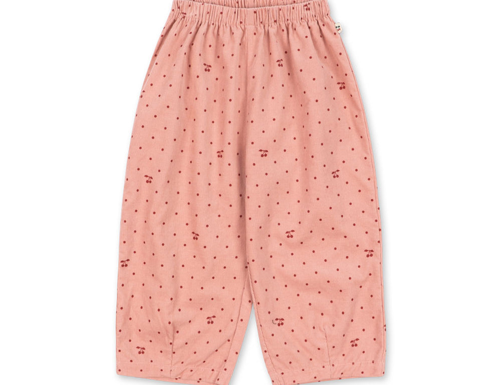 Konges Sløjd A/S WOVEN PANTS cherry dot scarlet