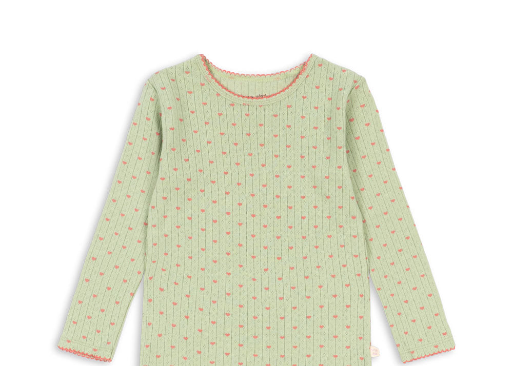 Konges Sløjd A/S JERSEY BLOUSES coeur lint