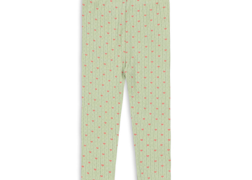 Konges Sløjd A/S JERSEY PANTS coeur lint