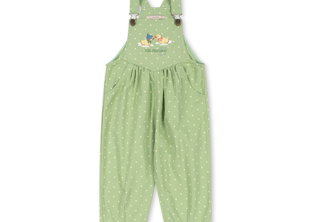 Konges Sløjd A/S WOVEN ROMPERS & JUMPSUITS dot pistacchi