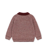 Konges Sløjd A/S KNITTED BLOUSES & VESTS mahogany stripe