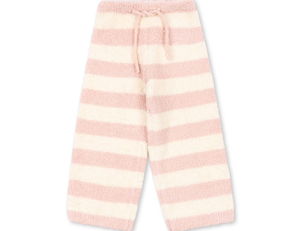 Konges Sløjd A/S KNITTED PANTS rosy stripe