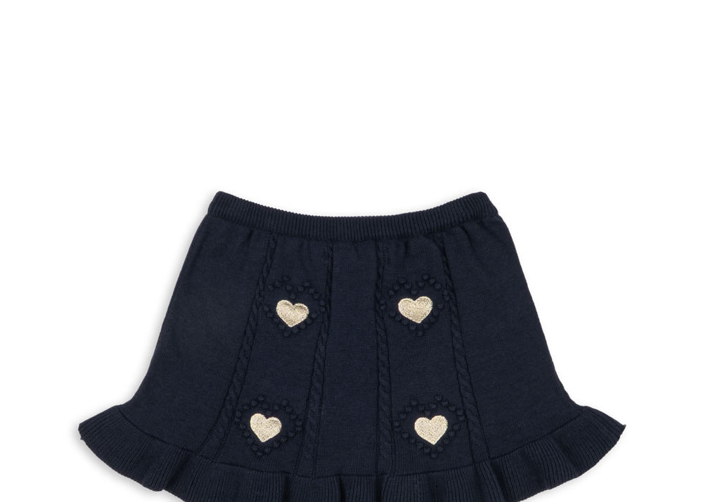 Konges Sløjd A/S KNITTED SKIRTS total eclipse