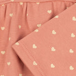 Konges Sløjd A/S JERSEY DRESSES coeur feathers