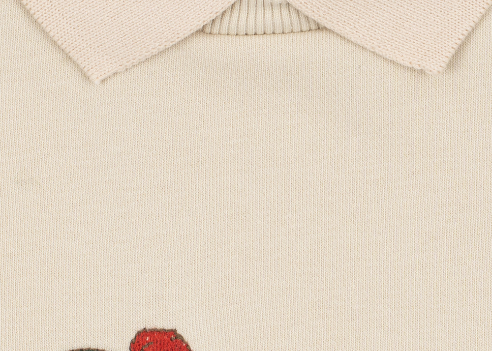 Konges Sløjd A/S JERSEY BLOUSES brown rice