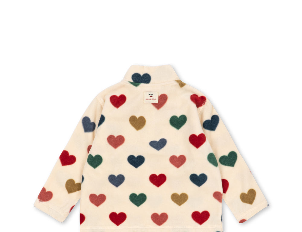 Konges Sløjd A/S TEDDY & FLEECE bon coeur coloré