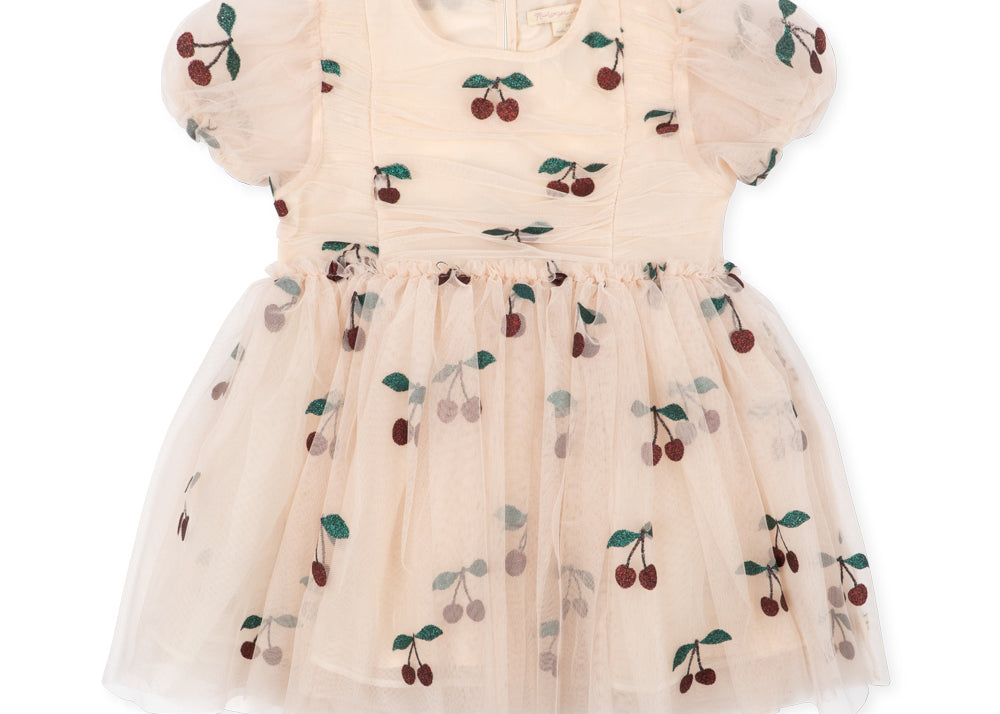 Konges Sløjd A/S WOVEN DRESSES ma grande cerise glitter