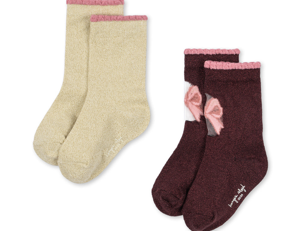 Konges Sløjd A/S SOCKS bow mix