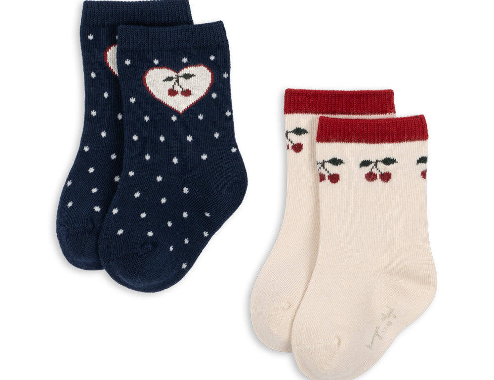 Konges Sløjd A/S SOCKS cherry mix