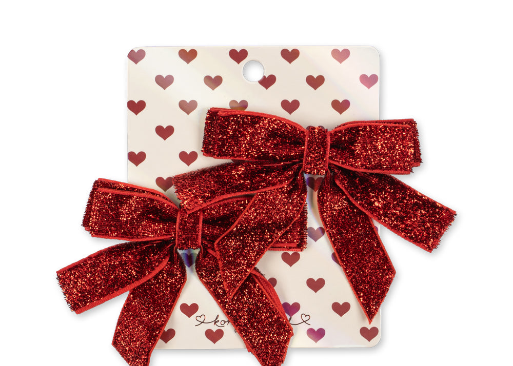 Konges Sløjd A/S HAIR ACCESSORIES red glitter