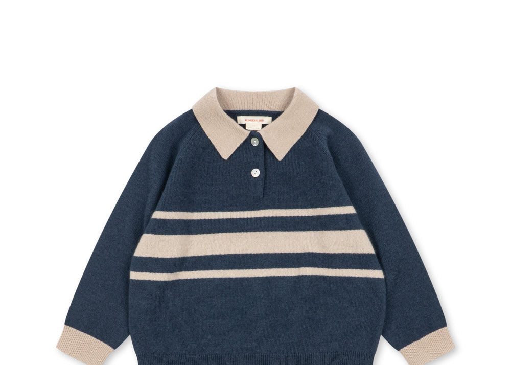 Konges Sløjd A/S KNITTED BLOUSES & VESTS dark blue stripe