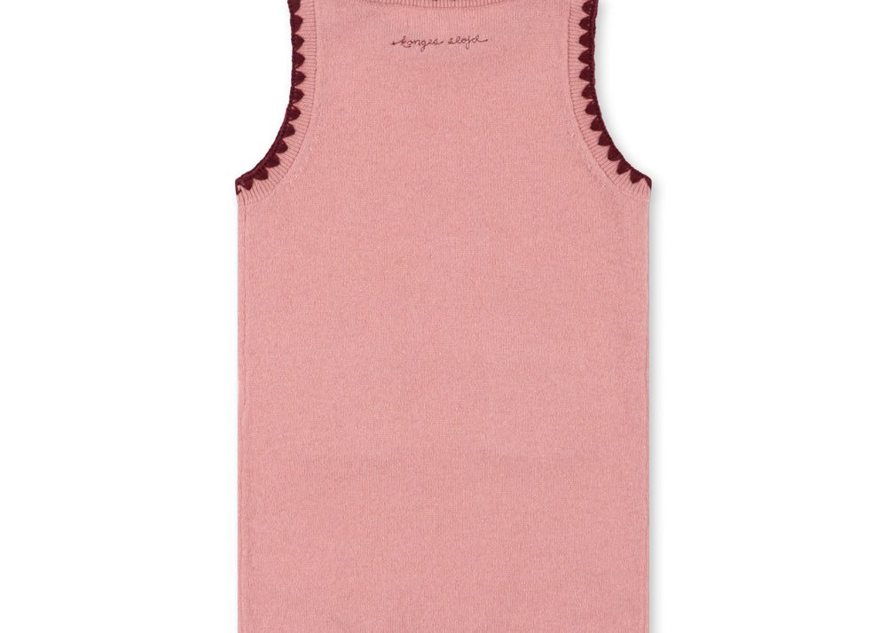 Konges Sløjd A/S KNITTED DRESSES pale blush