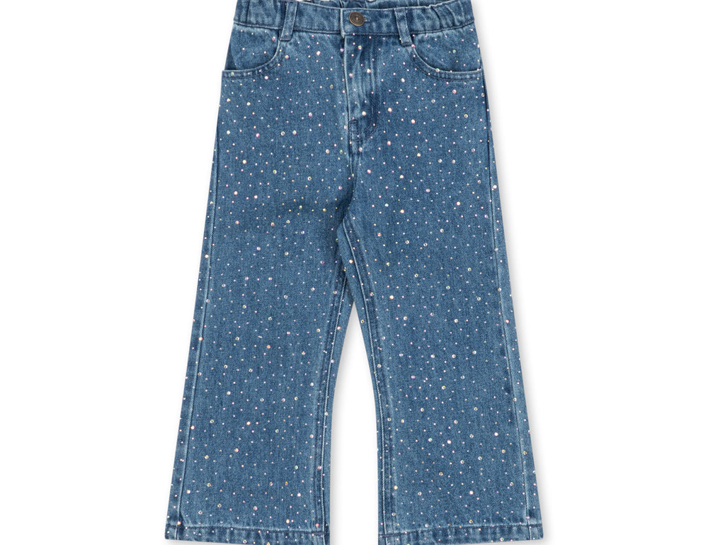 Konges Sløjd A/S WOVEN PANTS denim sparkle